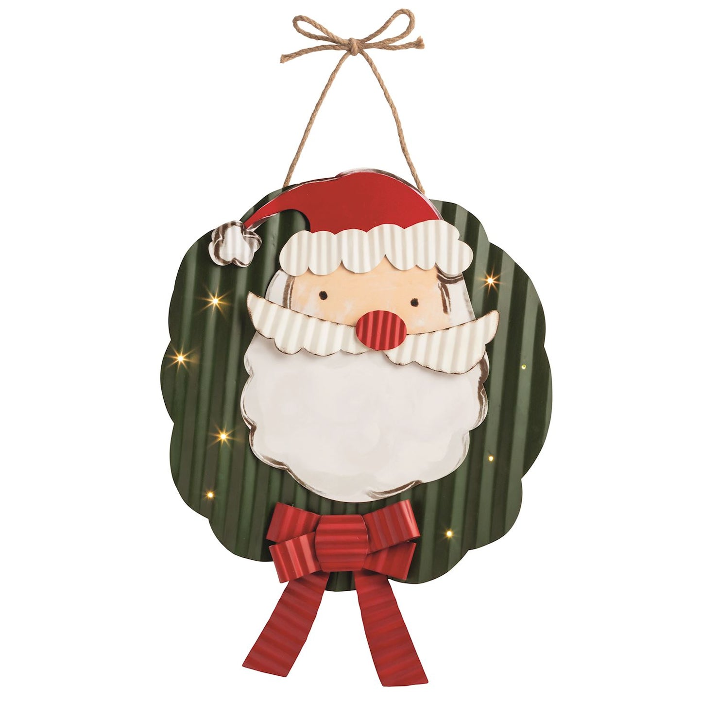 Light Up Santa Door Hanger