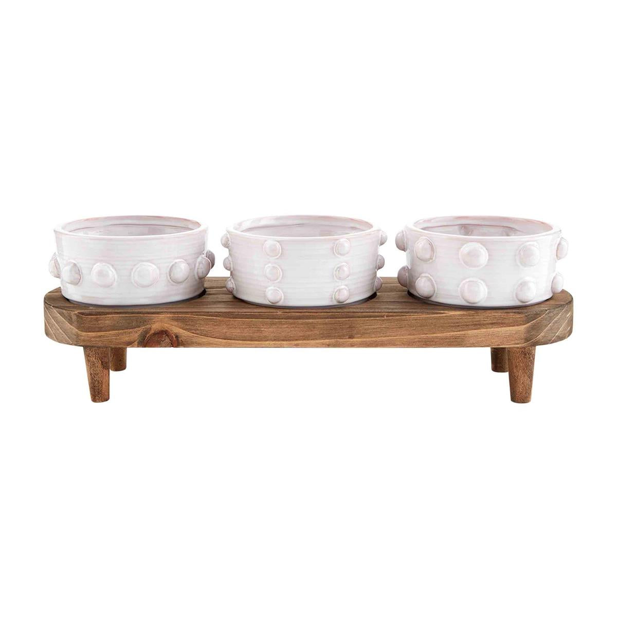 Bead Dip Bowl & Stand