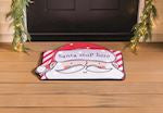Light-up Santa Musical Doormat