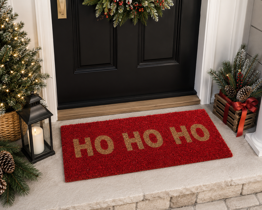 HO HO HO Double Doormat
