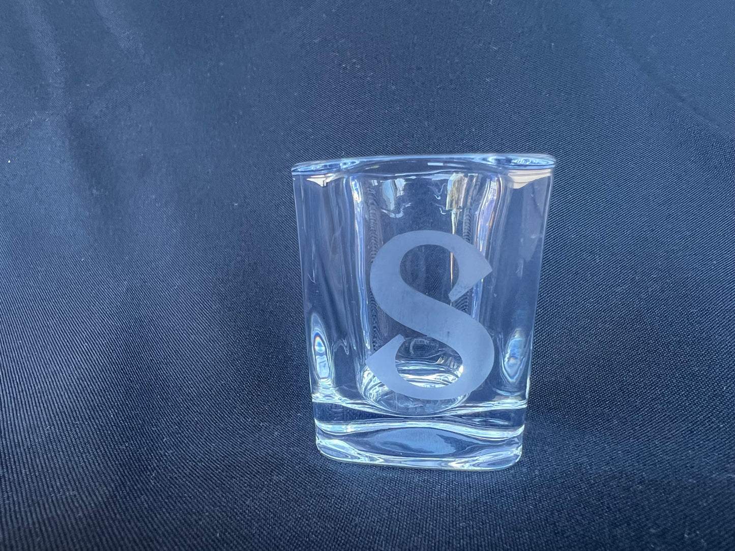 Initial Shot Glass