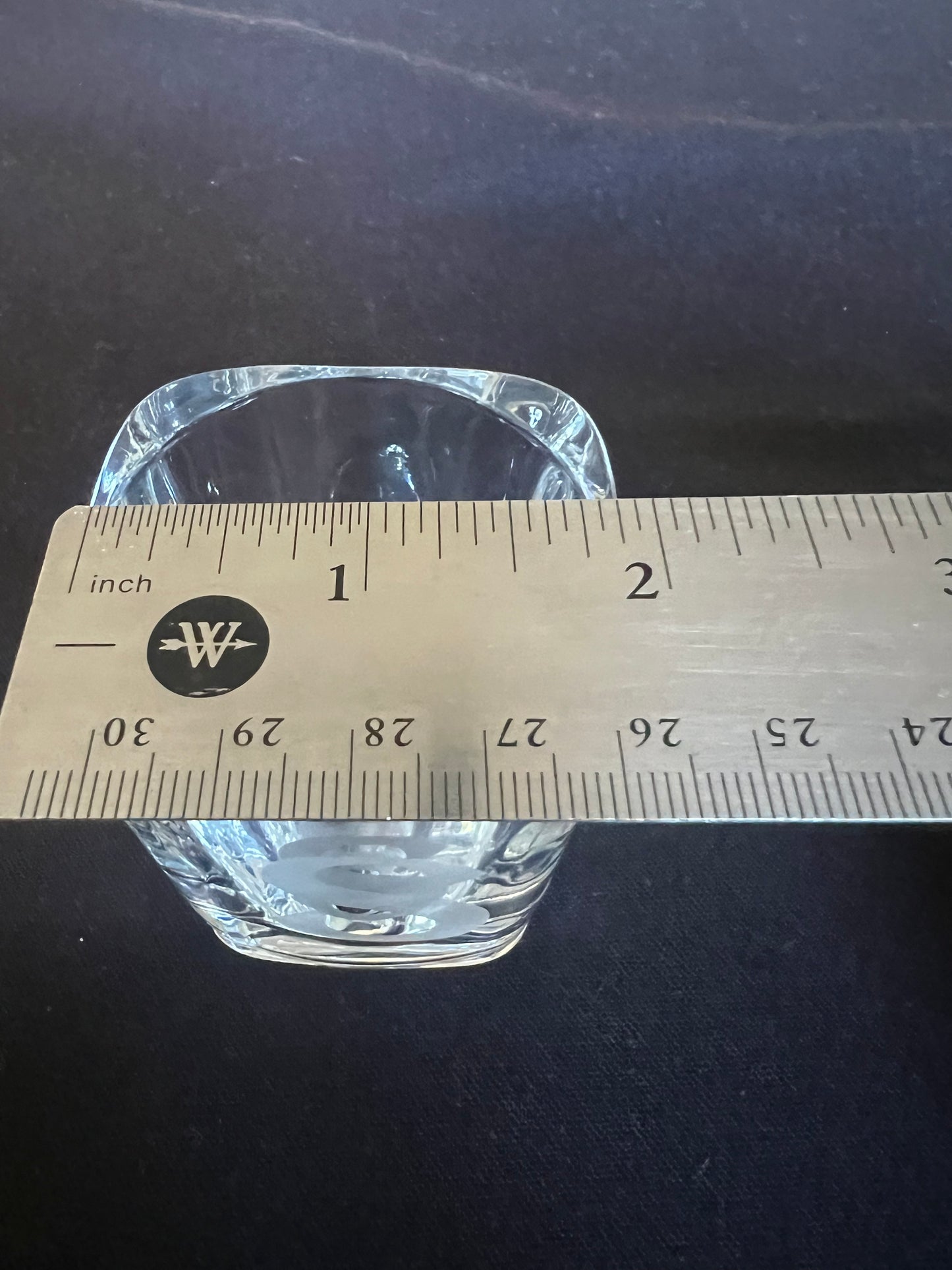Initial Shot Glass