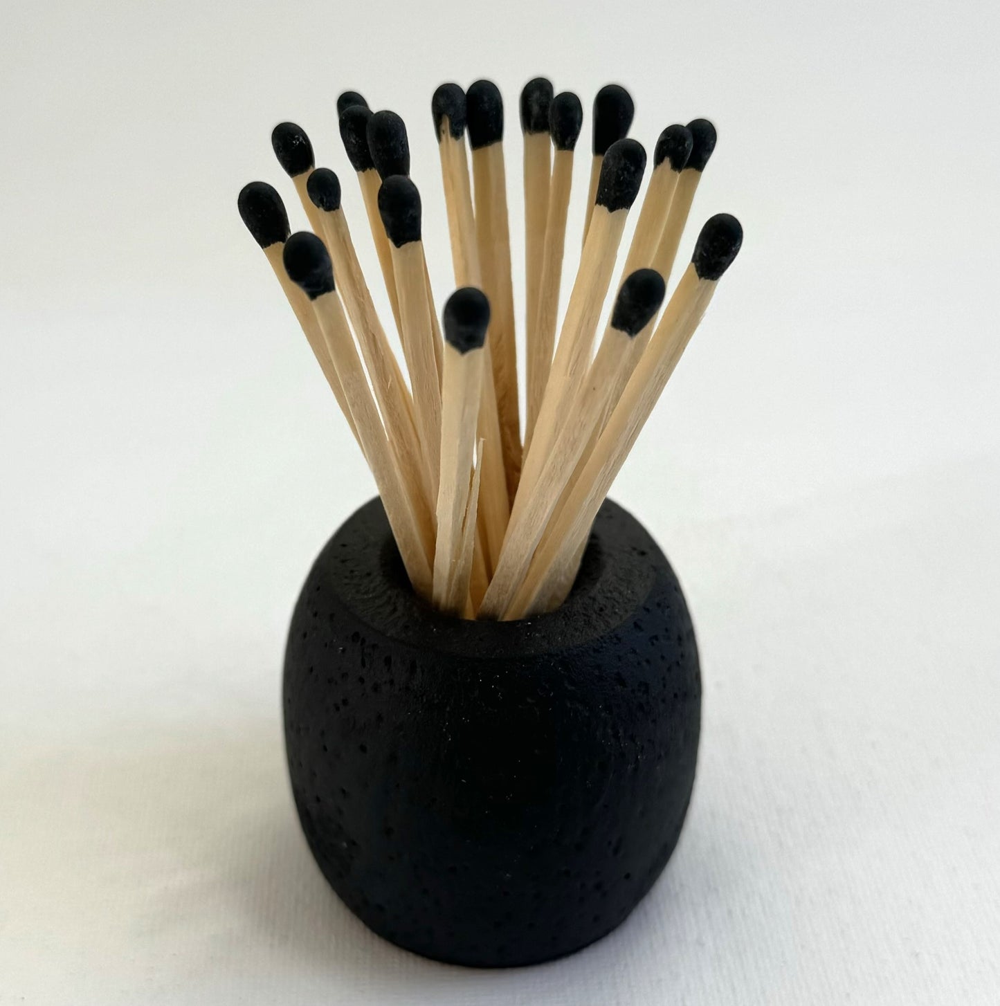 Concrete Match Holder/Toothpick Holder: Include 25 Colored Matches -20 Color Options Available