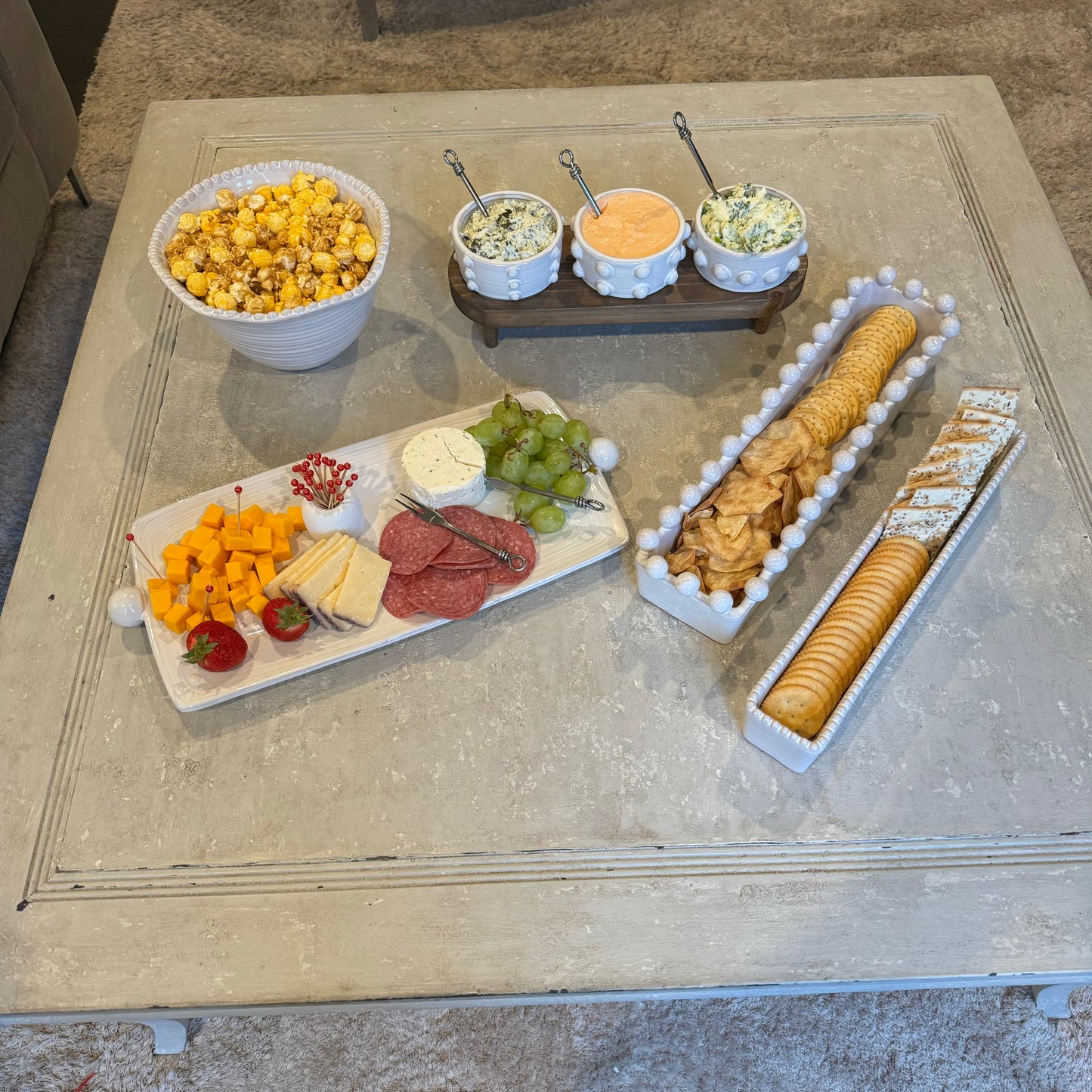 Bead Dip Bowl & Stand