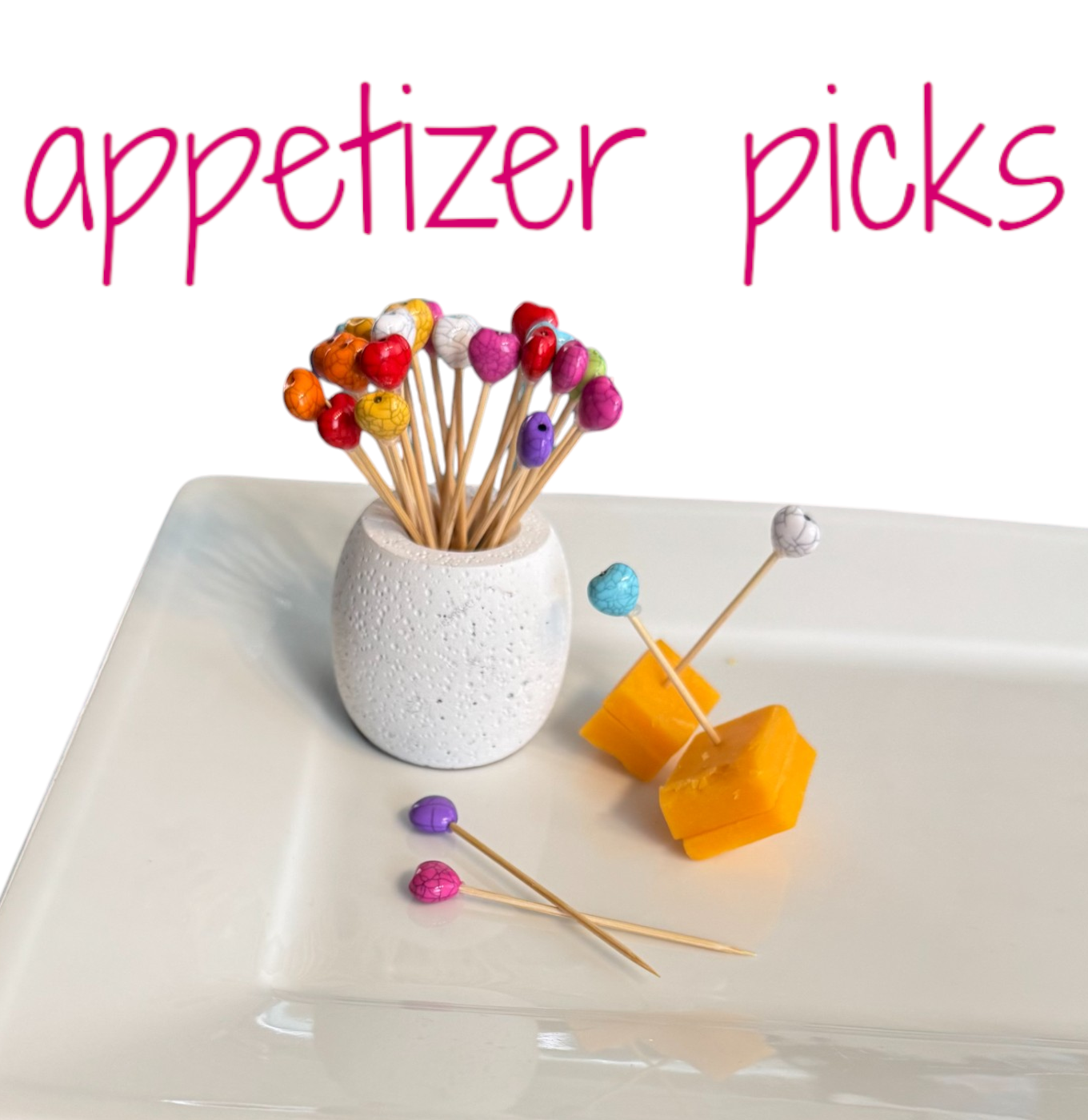 Decorative Toothpicks - Appetizer/Beverage Picks