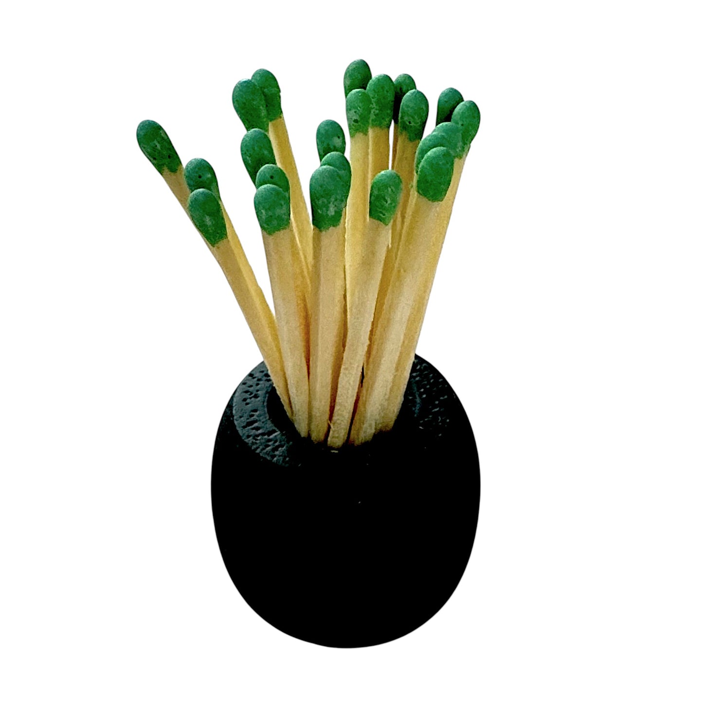 Concrete Match Holder/Toothpick Holder: Include 25 Colored Matches -20 Color Options Available
