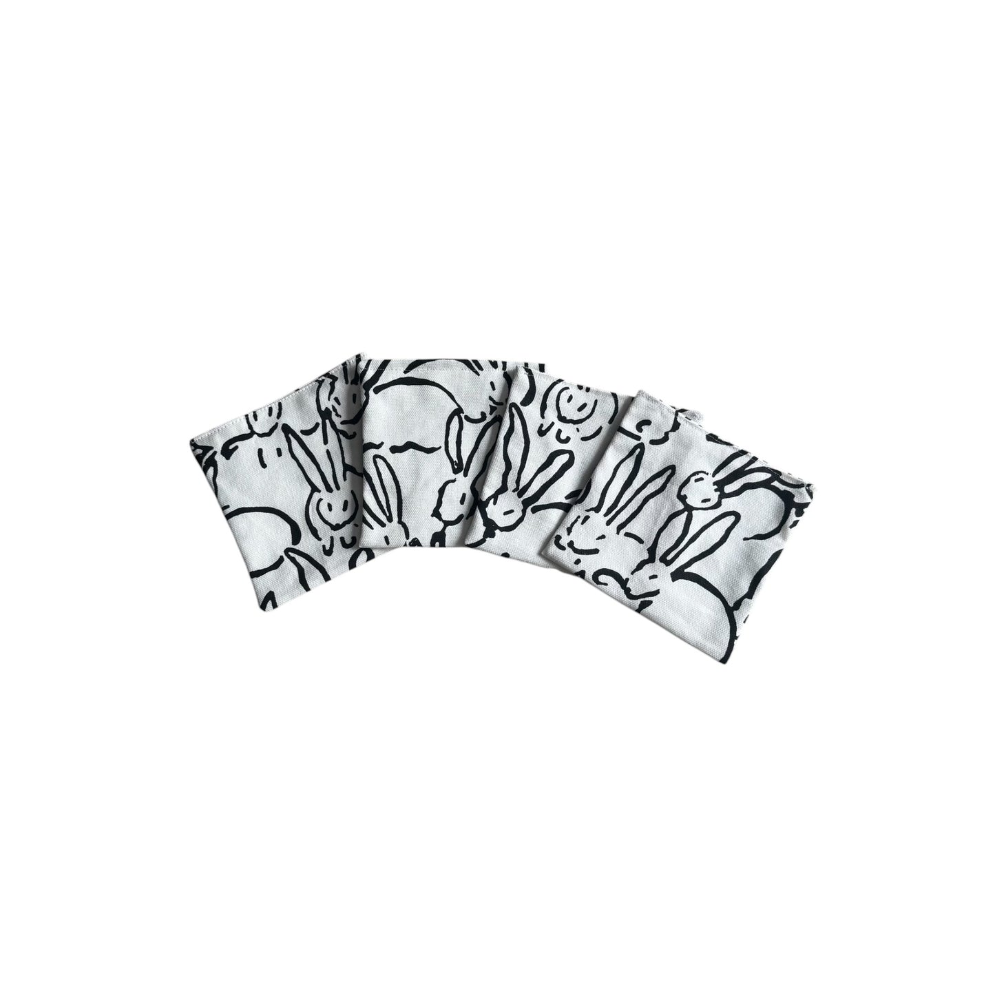 Cloth Cocktail Napkins, Set of 4