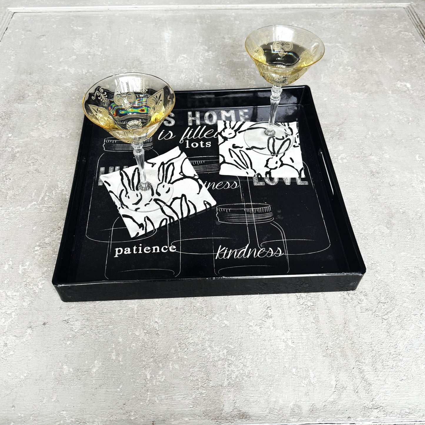 Cloth Cocktail Napkins, Set of 4