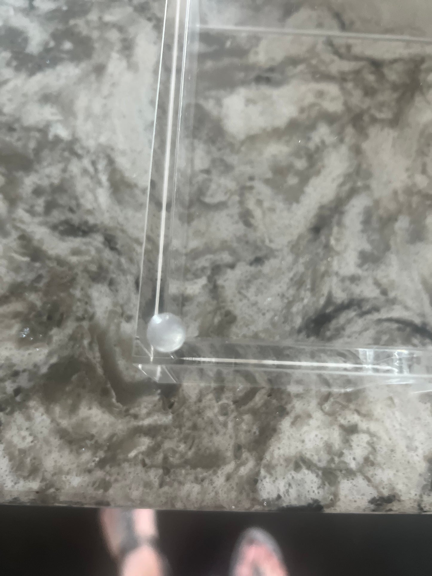 Acrylic Guest Towel Napkin Holder