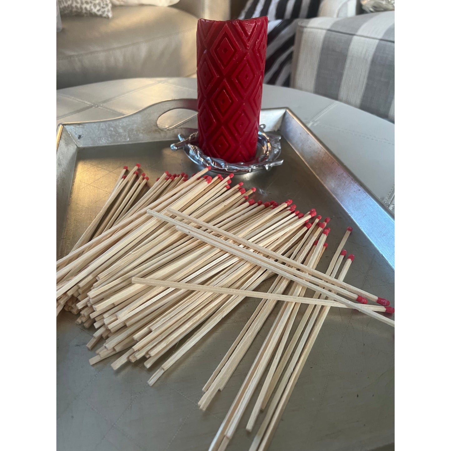 Fireplace Matches (8") - 8 Color Options Available