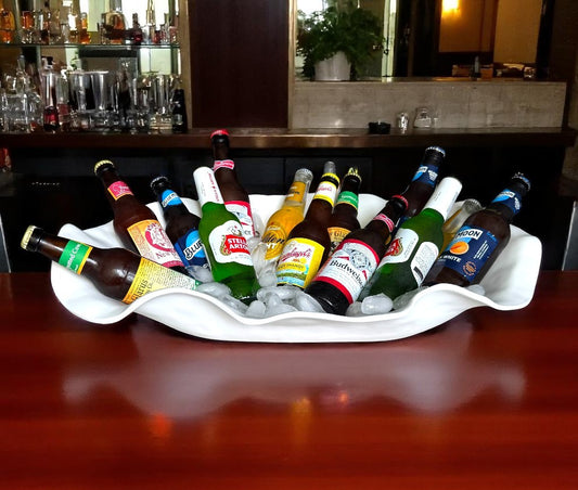 Vida Nube Extra Large Oval Bowl/Centerpiece by Beatriz Ball