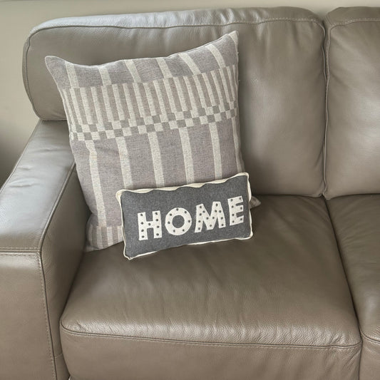 HOME, HAPPY & HELLO Mini Felted Wool Pillows