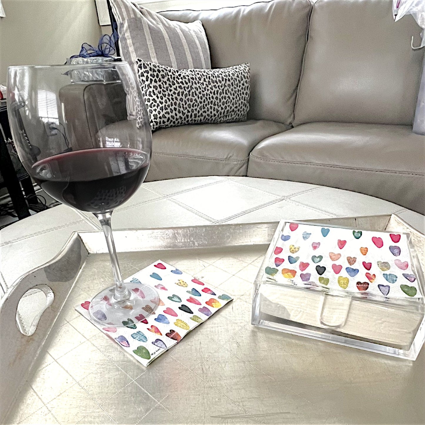 Acrylic Cocktail Napkin Holder