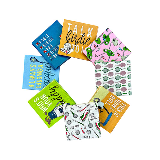 Courts and Courses Cocktail Napkins