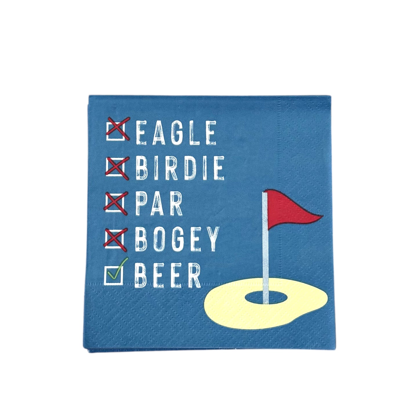 Courts and Courses Cocktail Napkins