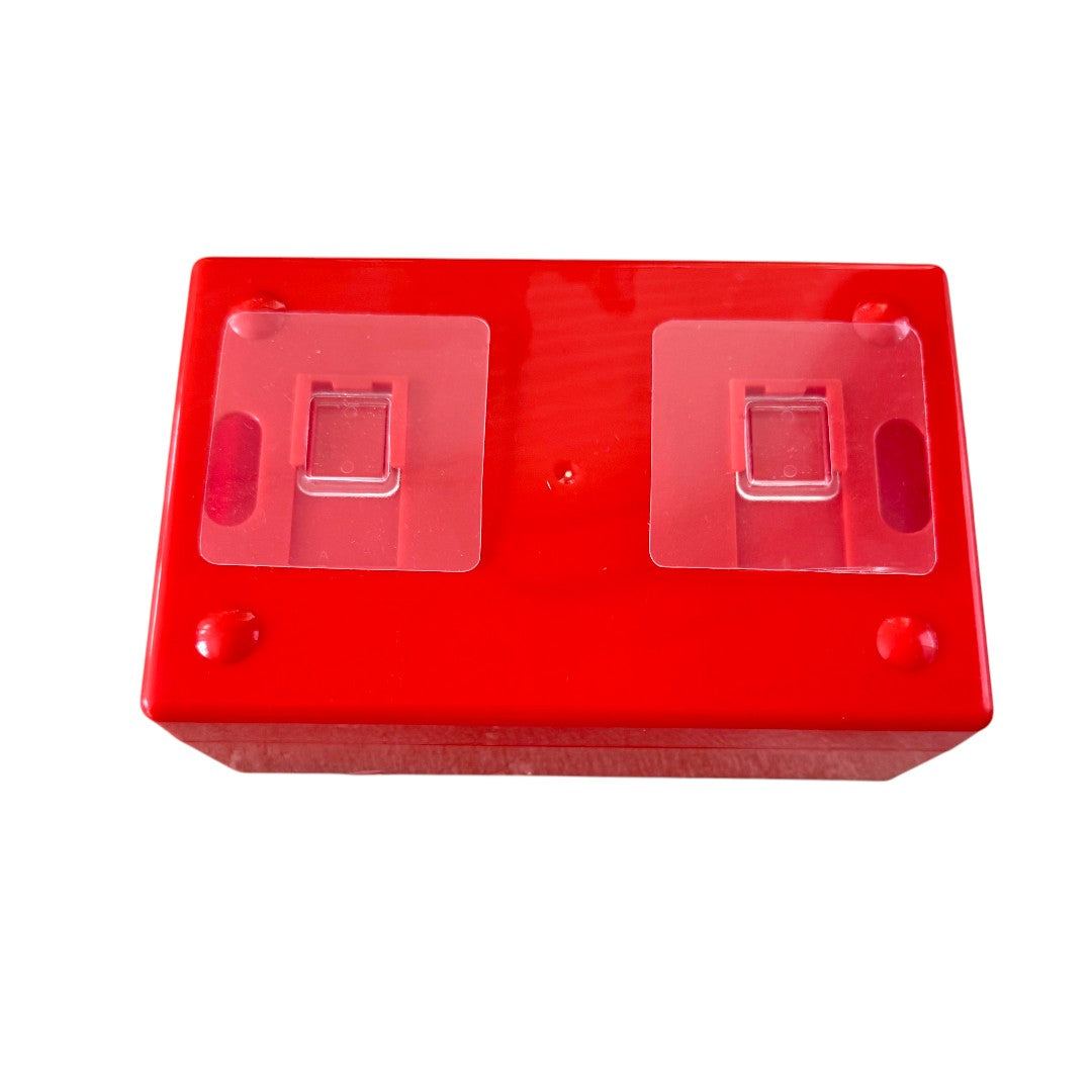 Colorful Facial Tissue Holder Shaped like a "Building Block"