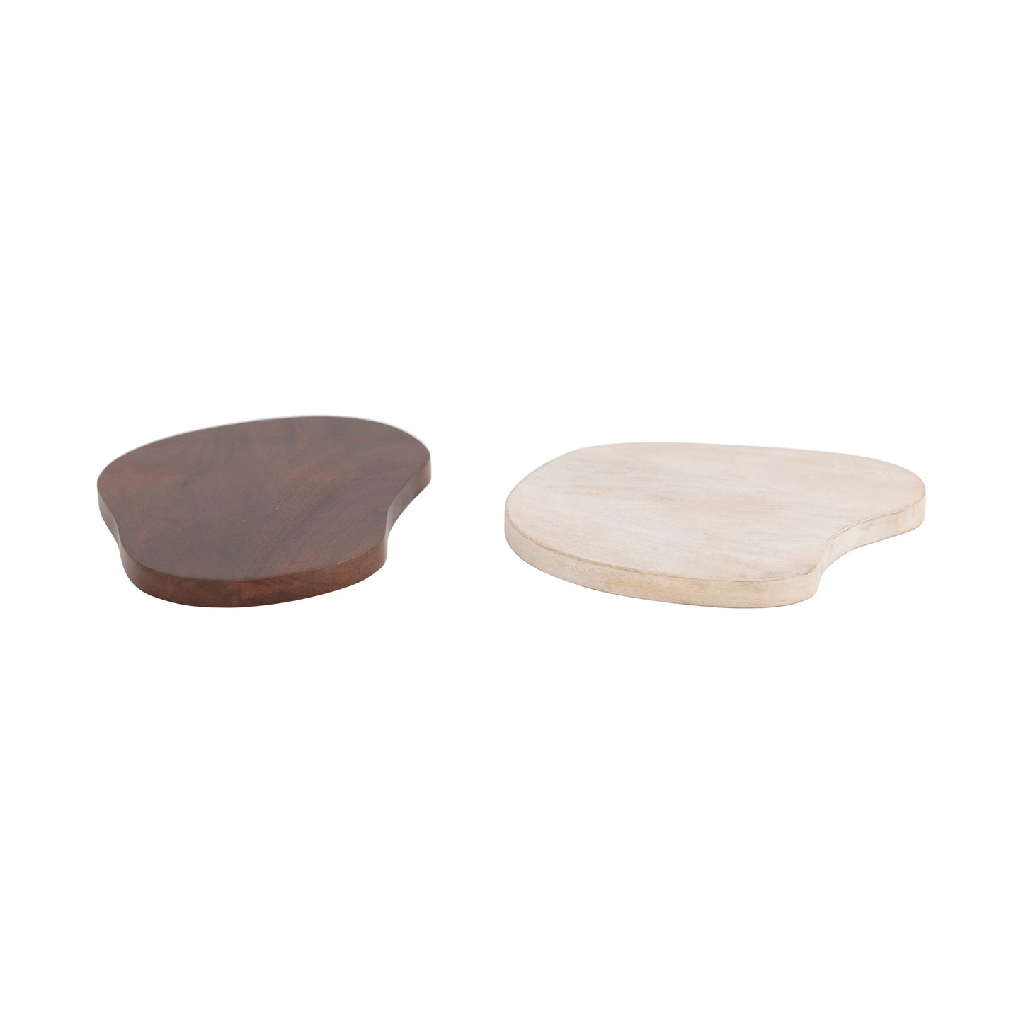 Mango Wood Organic Shaped Cutting/Cheese Boardsby Bloomingville