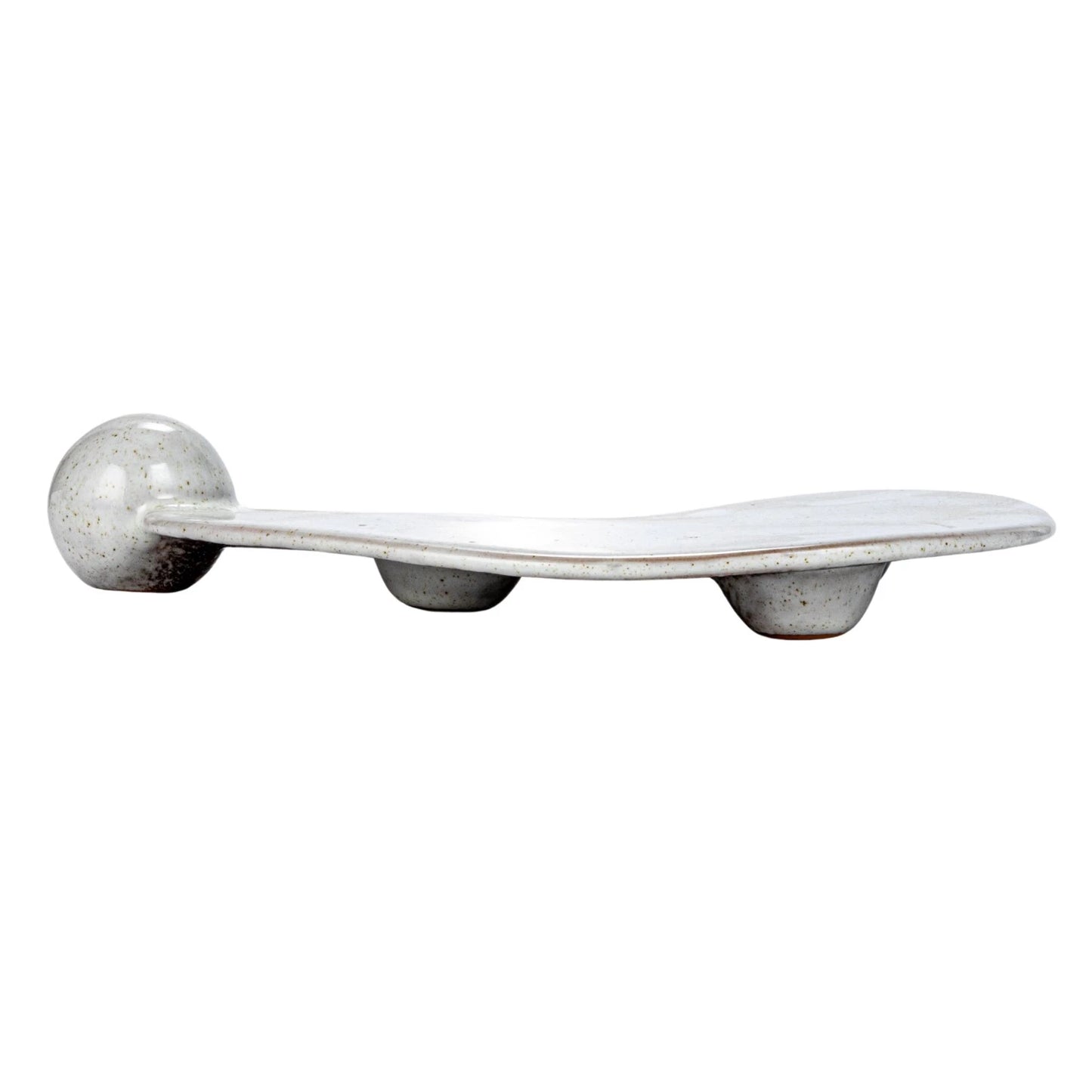 The Bubble Handle Stoneware Tray