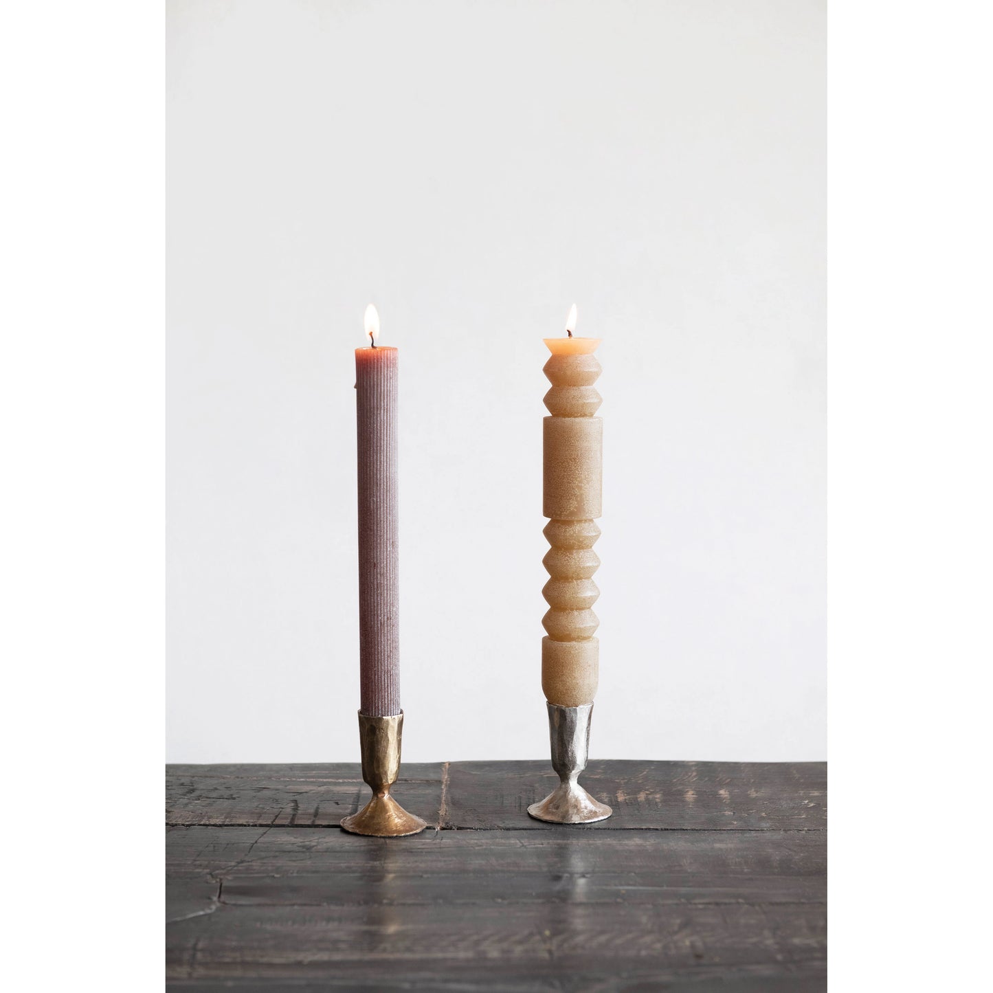 Artesian Hand-Hammered Taper Holder