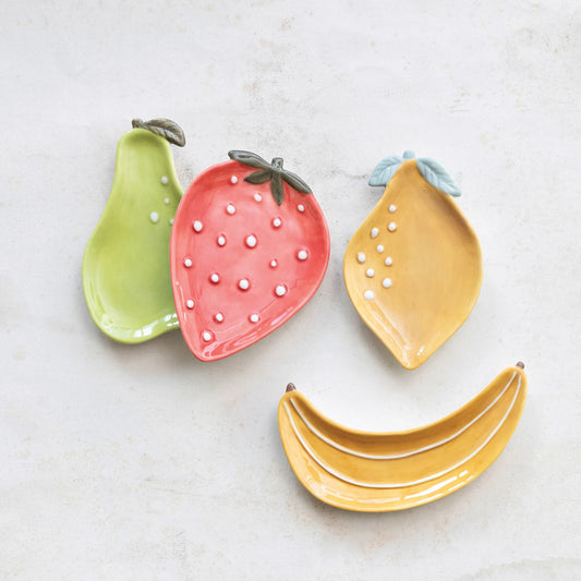 Fruit Shaped Appetizer Plates