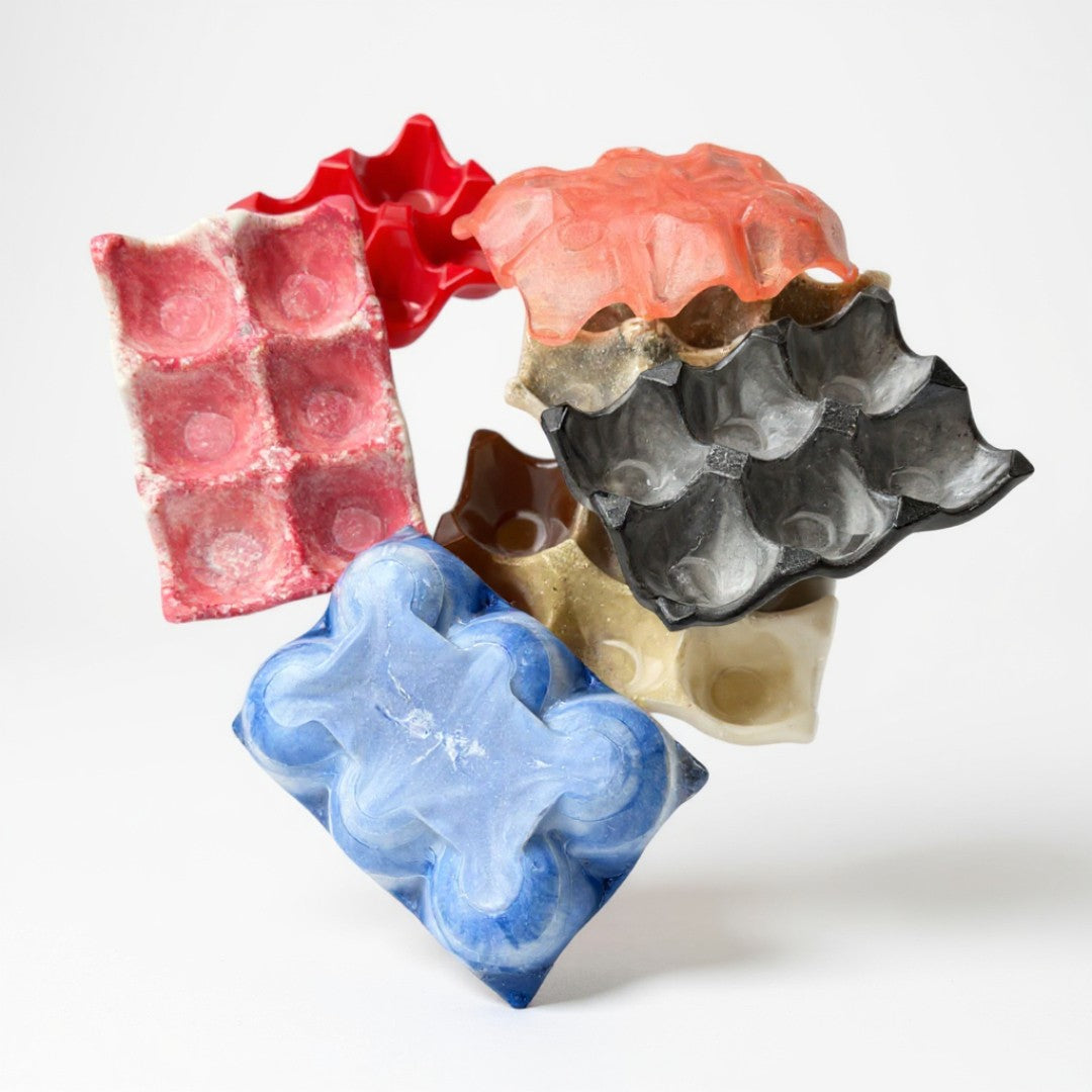 Handmade Egg Storage Tray, Holds 6 Eggs