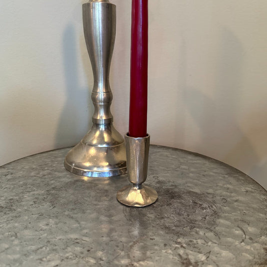 Artesian Hand-Hammered Taper Holder