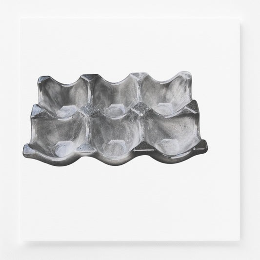 Handmade Egg Storage Tray, Holds 6 Eggs