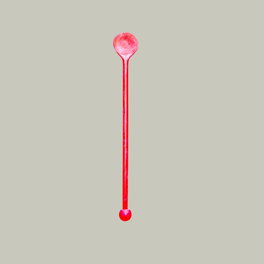 Marbled Resin Cocktail Spoon