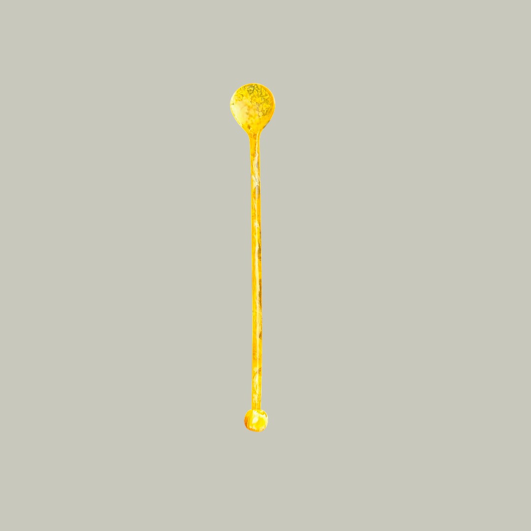 Marbled Resin Cocktail Spoon
