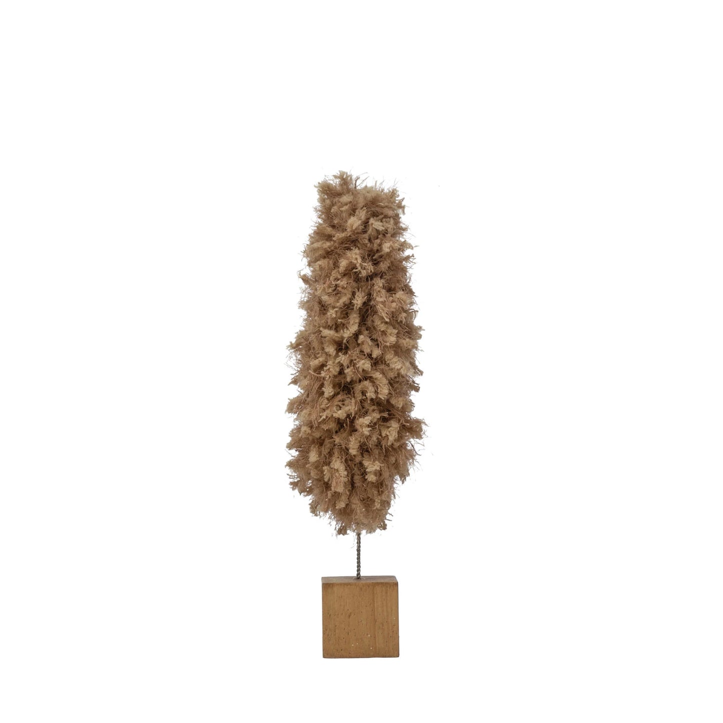 The Shaggy Spruce Yarn Tree - 12"H