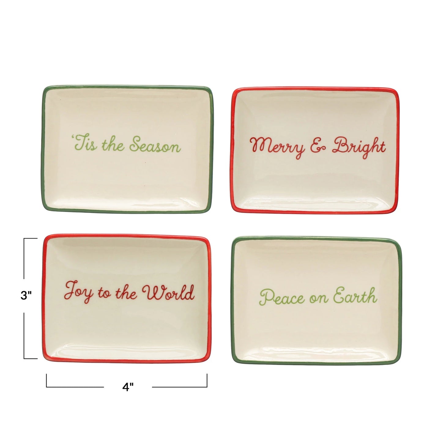 Holiday Cheer Mini Plates