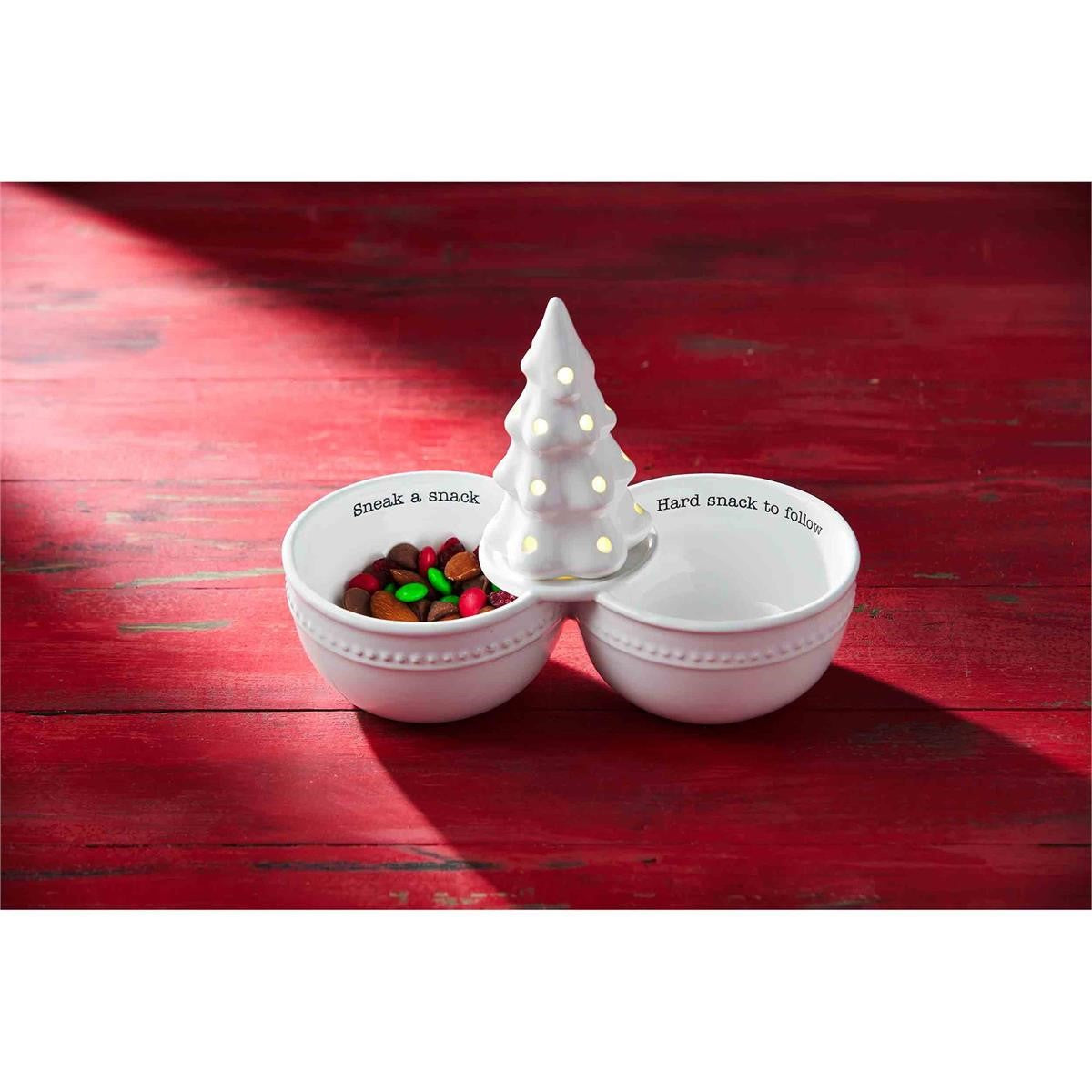 White Tree Light-Up Sitter, Mud Pie