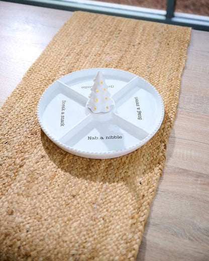 White Tree Light-Up Sitter, Mud Pie