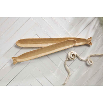 Wooden fish decor 