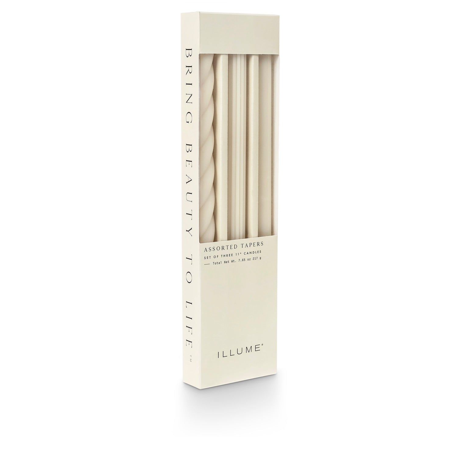 Pack of Illume candles in a white box