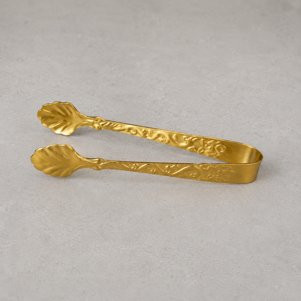 Gold Serving Tongs