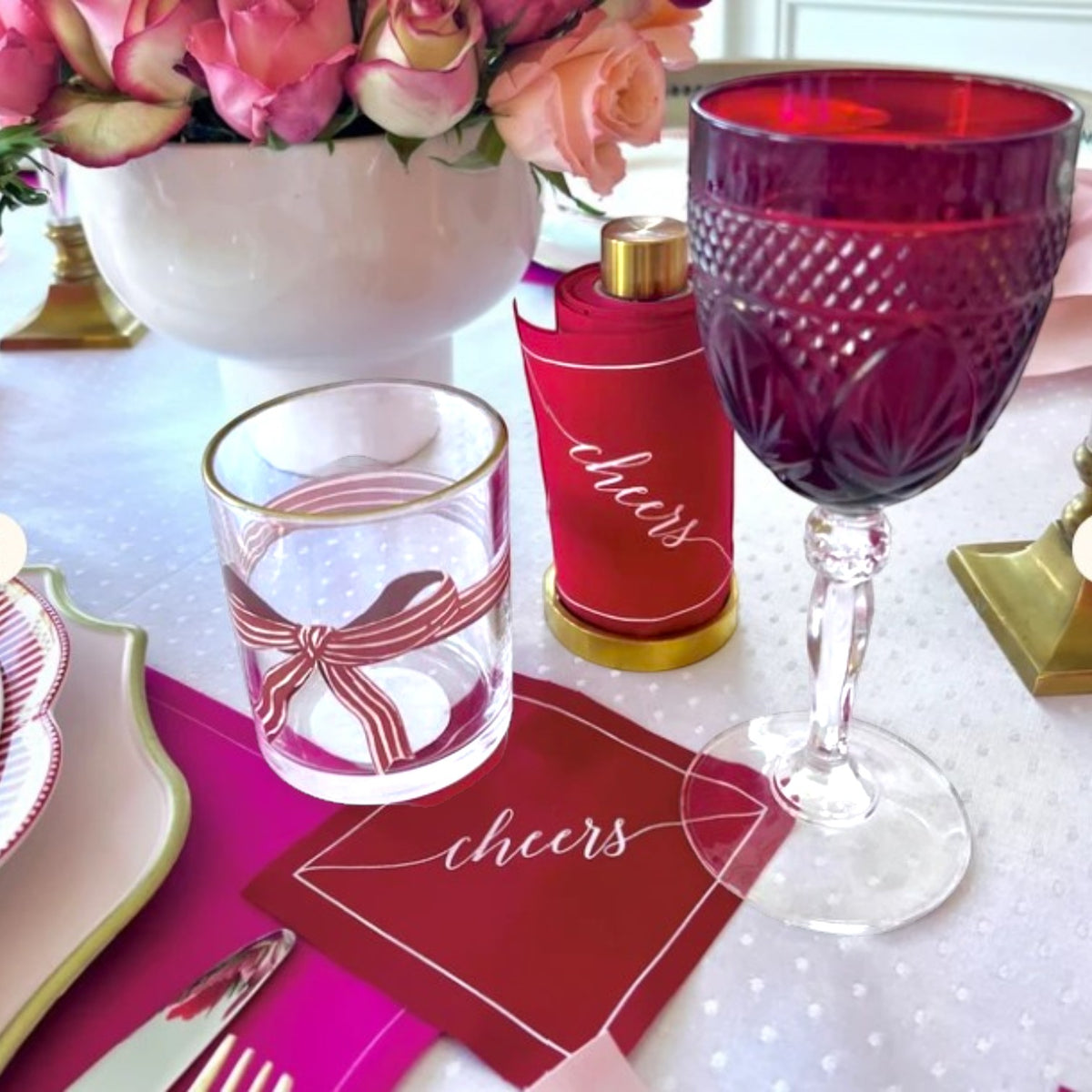 Cocktail Napkins on a Roll