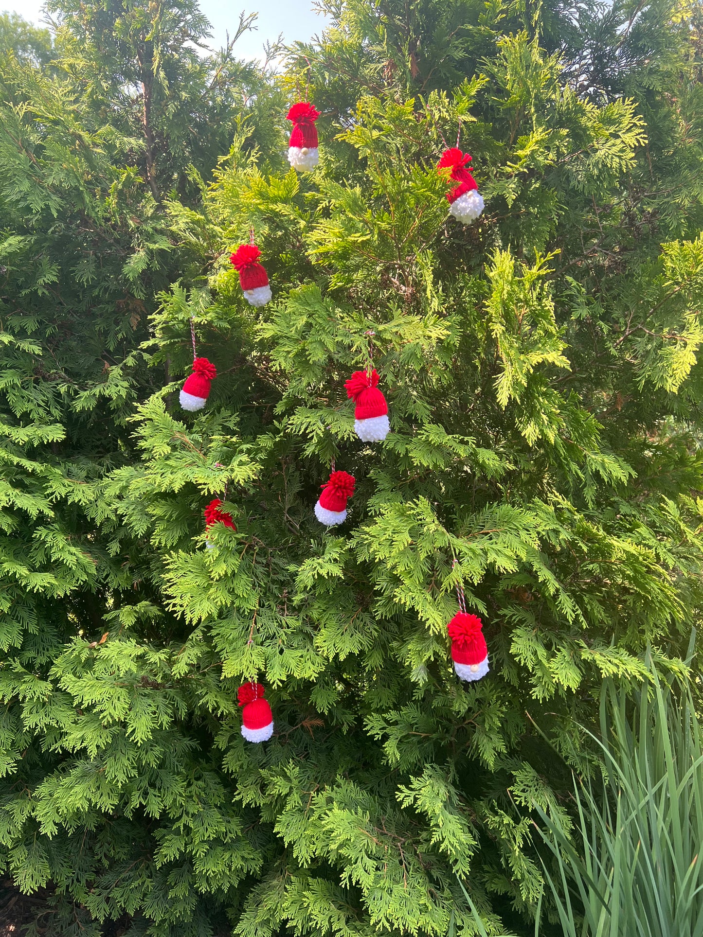 Yarn Gnome Ornaments