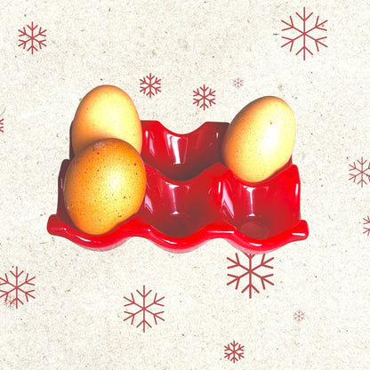 Handmade Egg Storage Tray, Holds 6 Eggs