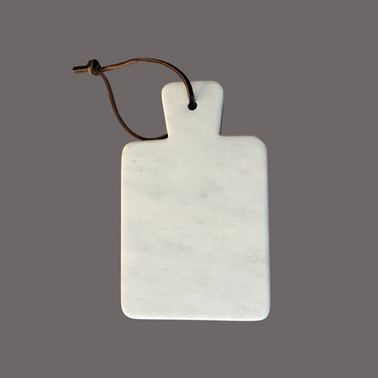 Mini Marble Serving Boards: 3 Color Options-White/Gray/ Black