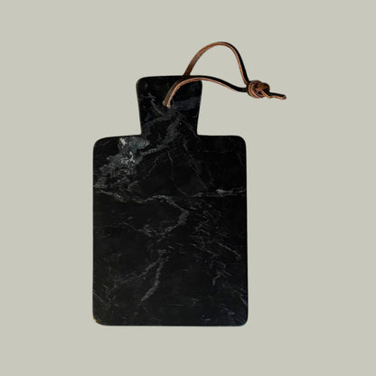 Mini Marble Serving Boards: 3 Color Options-White/Gray/ Black