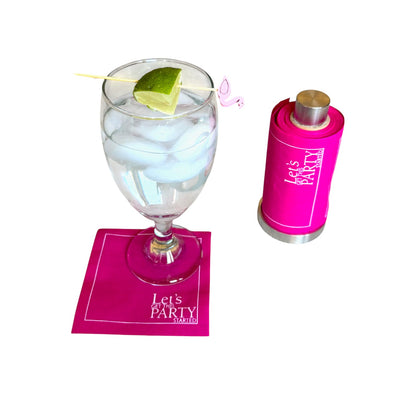 Cocktail Napkin Roll