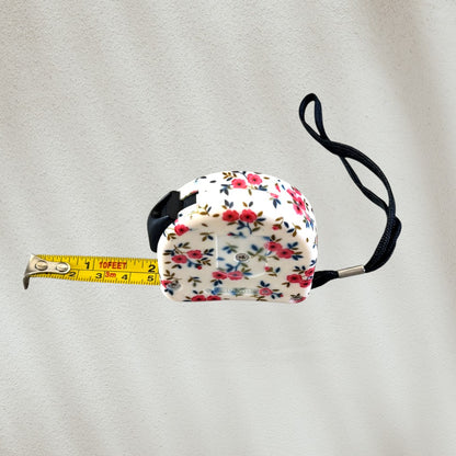 Pretty and Practical 10" Floral Tape Measure