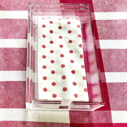 Acrylic Guest Towel Napkin Holder