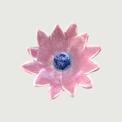 Bloom Mini Flower Dish with Reactive Glaze Finish