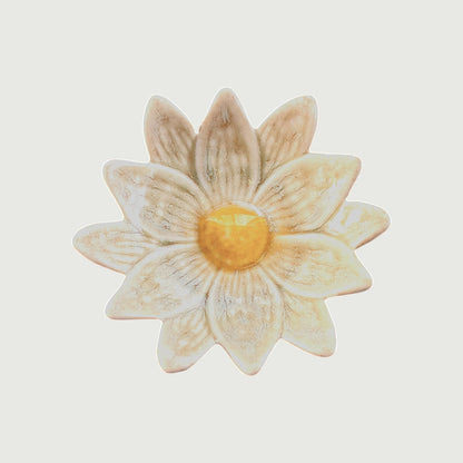 Bloom Mini Flower Dish with Reactive Glaze Finish