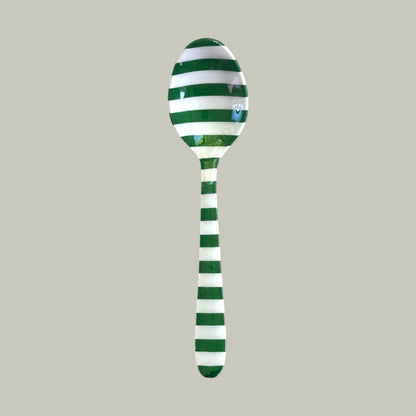 Festive Dotted & Striped Patterned Spoons
