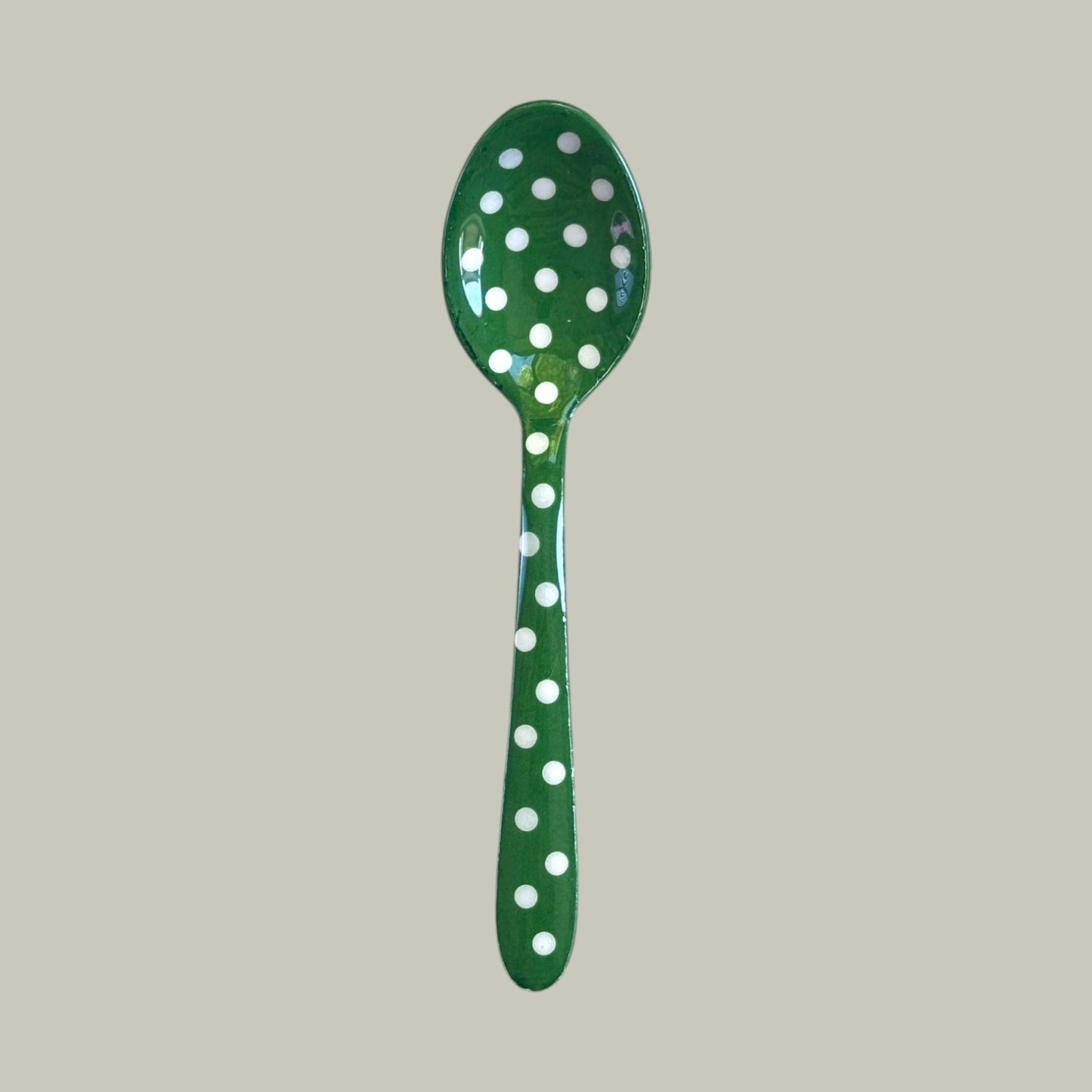 Festive Dotted & Striped Patterned Spoons