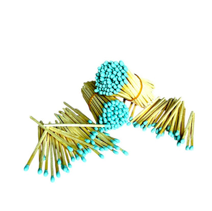 3" Colored Matches:  Sold in bundles of 100, 18 Color Options Available