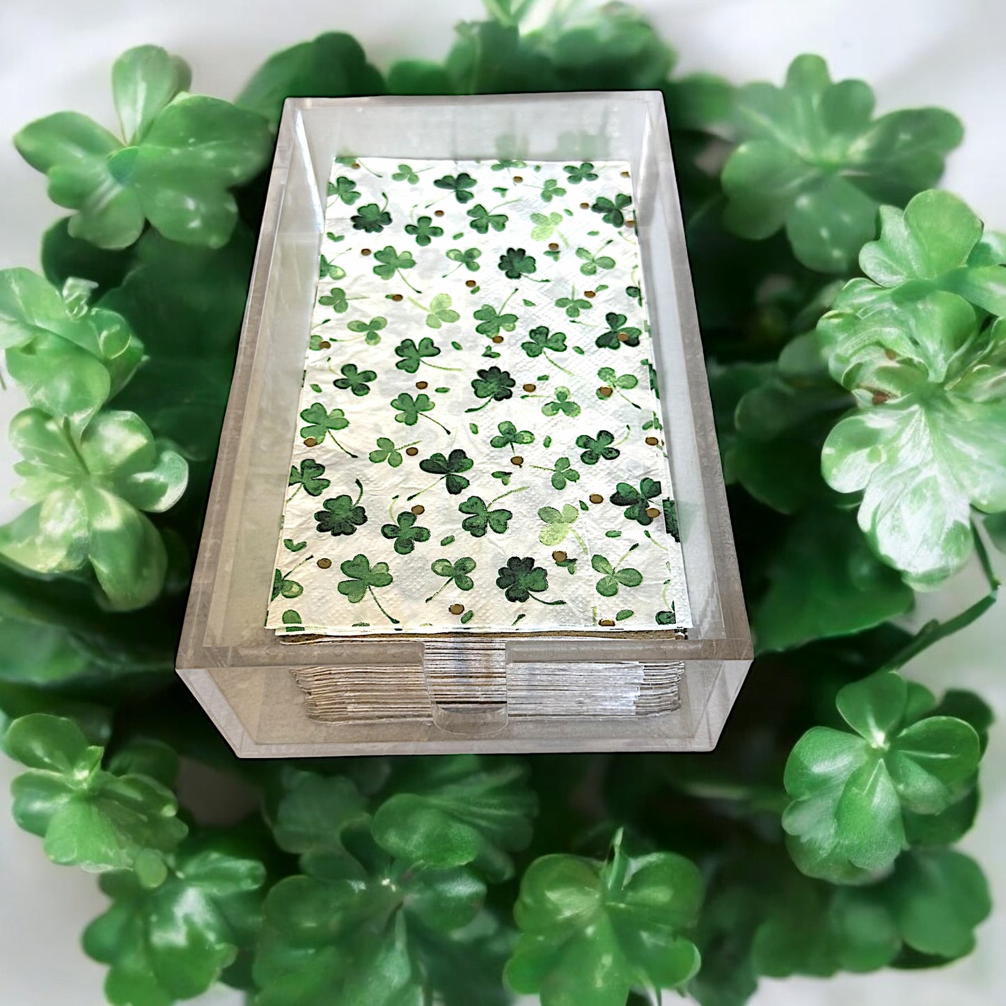 Acrylic Guest Towel Napkin Holder